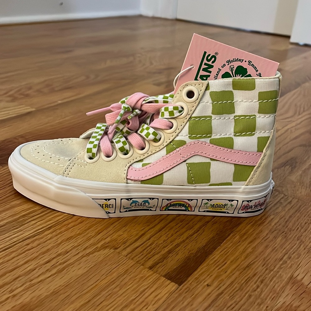 Girls Vans Sk8 Hi Tapered On Holiday Multi